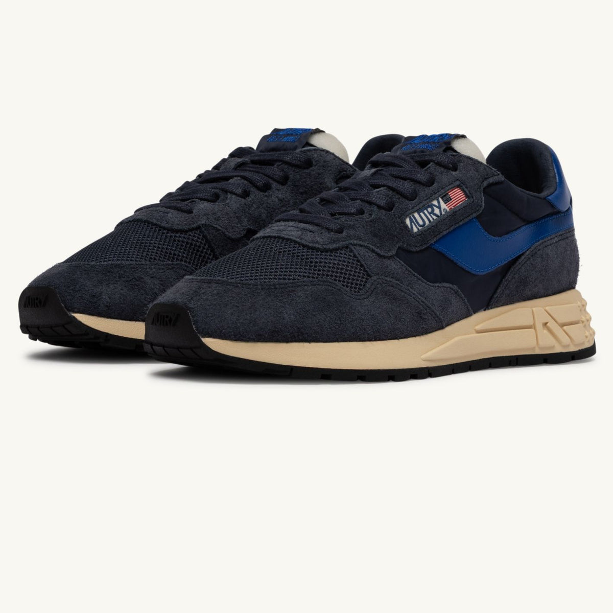 Autry Reelwind Low Sneaker Donker Blauw
