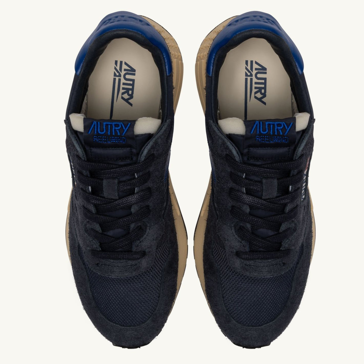 Autry Reelwind Low Sneaker Donker Blauw
