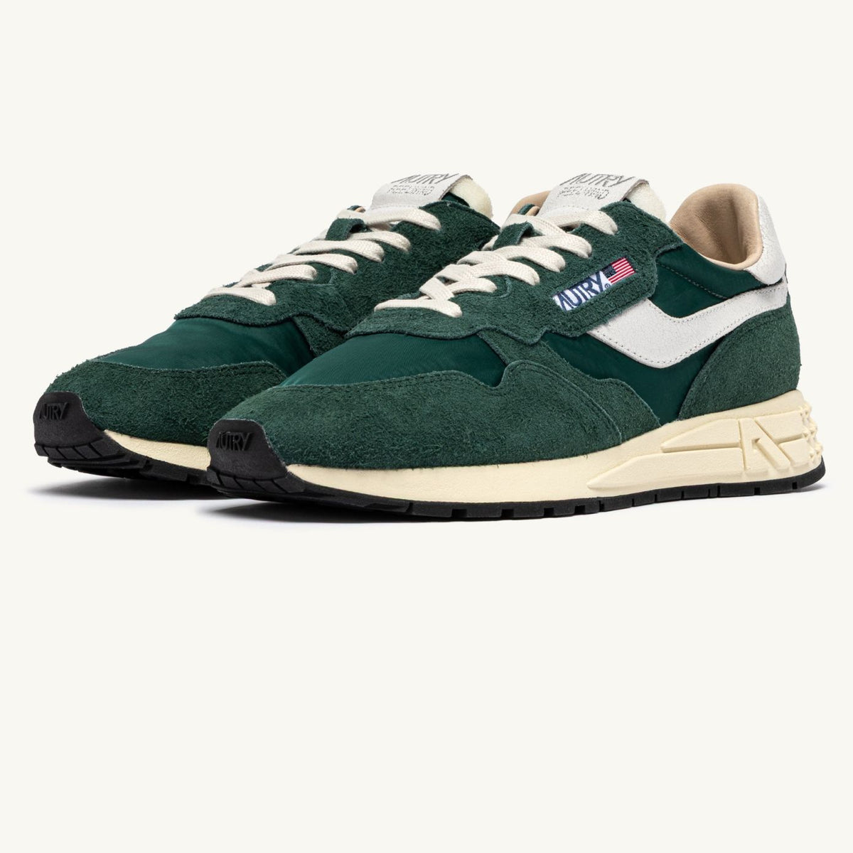 Autry Reelwind Low Sneaker Dunkelgrün