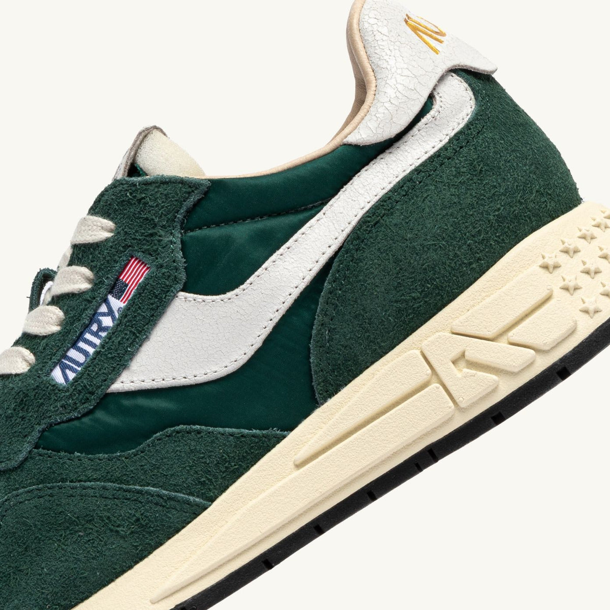 Autry Reelwind Low Sneaker Dunkelgrün