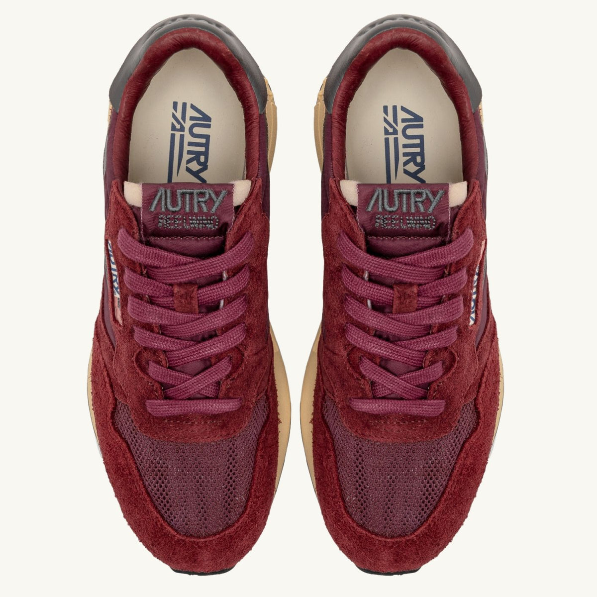 Autry Reelwind Low Sneaker Rood