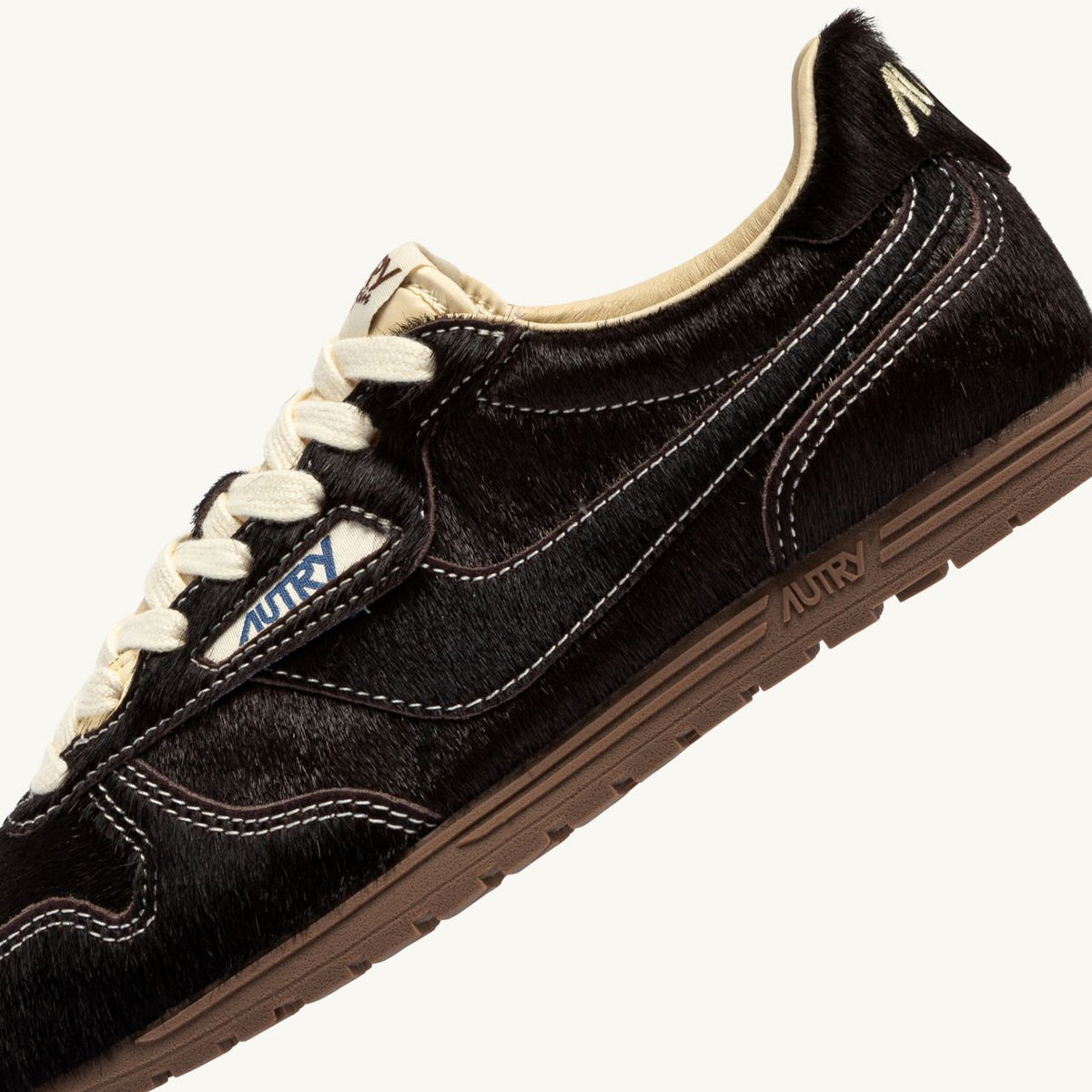 Autry Windspin Low Sneaker Donker Bruin