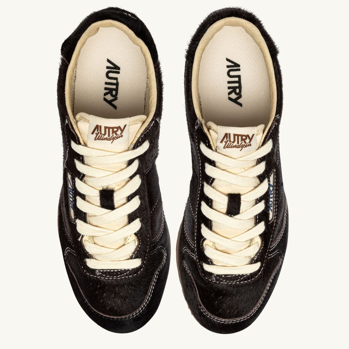 Autry Windspin Low Sneaker Donker Bruin