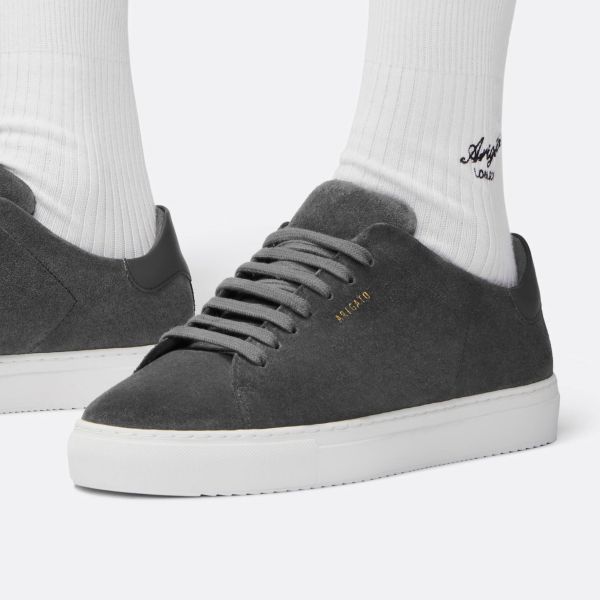 Axel Arigato Clean 90 Suede Sneaker Antraciet