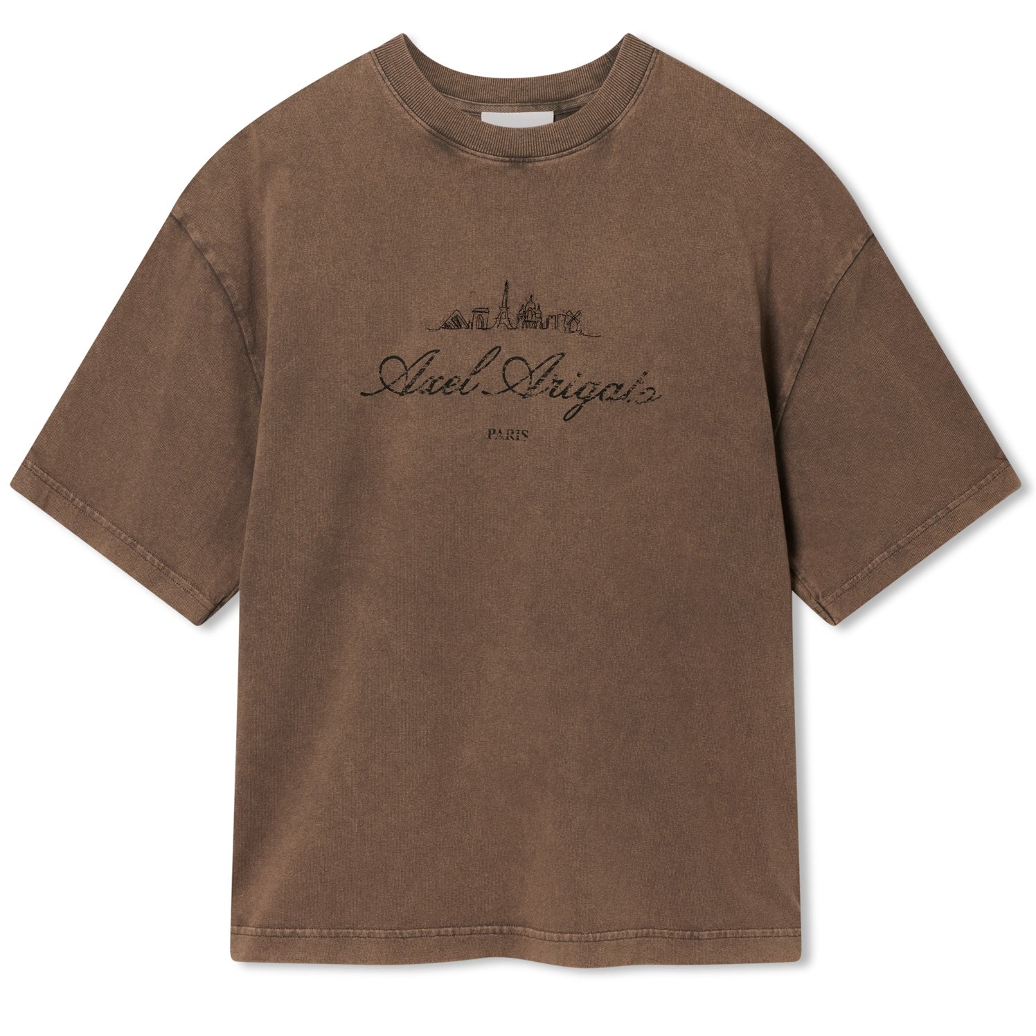 Axel Arigato Paris Washed Sky T-shirt Bruin