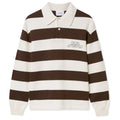 Axel Arigato Rey Polo Sweater Wit/Bruin