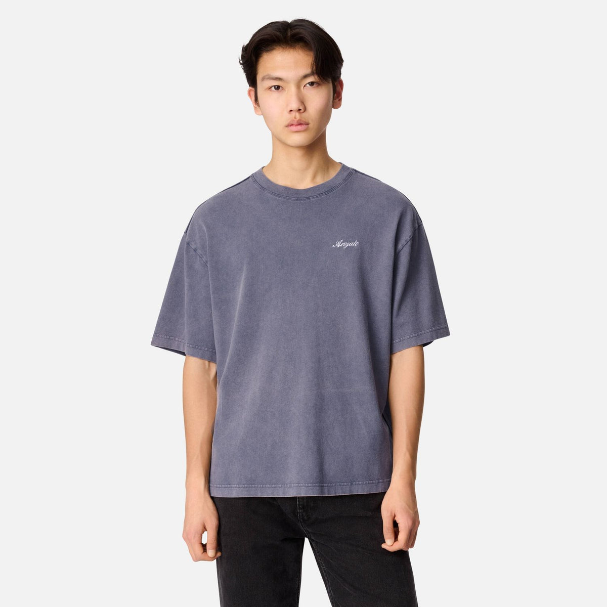 Axel Arigato Honor Washed T-shirt Grijs