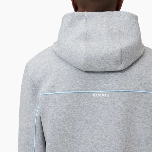 Banlieue 3D Tracktop Hoodie Grijs
