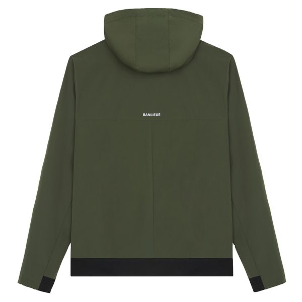 Banlieue B+ Performance Tracktop Hooded Top Groen