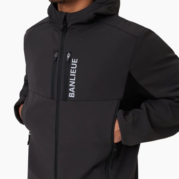 Banlieue B+ Tactical Softshell Jack Antraciet