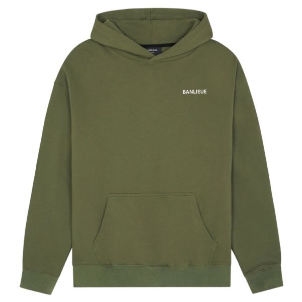 Banlieue Script Hoodie Groen