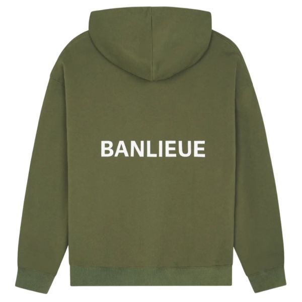 Banlieue Script Hoodie Groen
