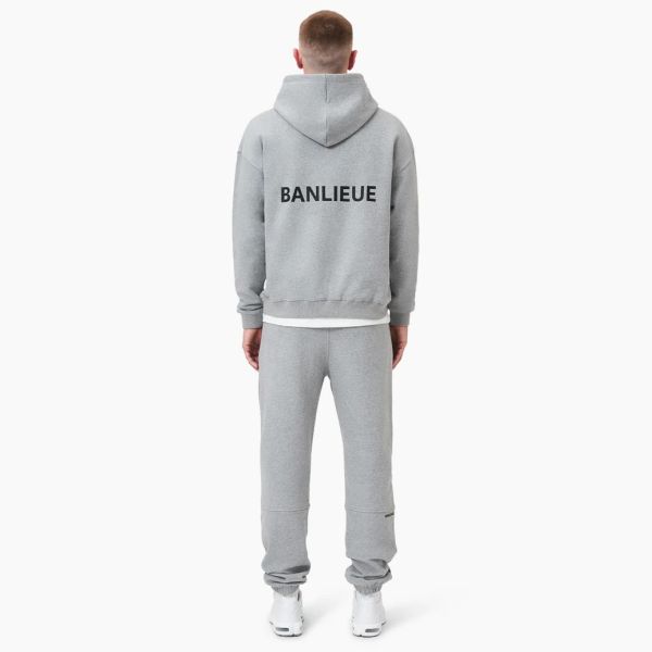 Banlieue Script Trainingspak Grijs