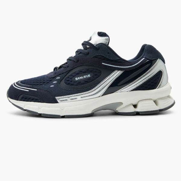 Banlieue The Runner + Suede Sneaker Navy