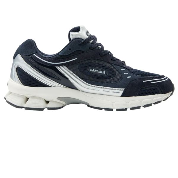 Banlieue The Runner + Suede Sneaker Navy