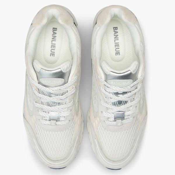 Banlieue The Runner + Suede Sneaker Off White
