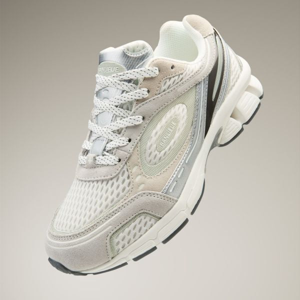 Banlieue The Runner + Suede Sneaker Off White