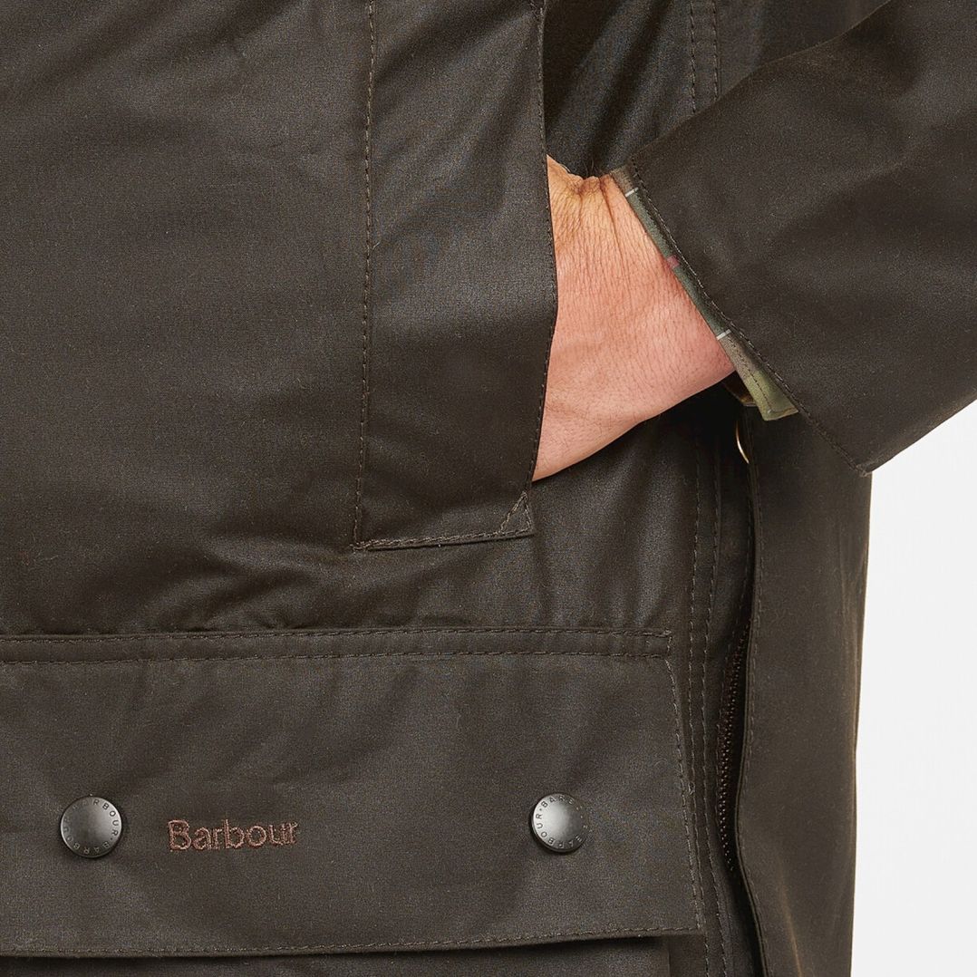 Barbour Classic Beaufort Wax Jas Donker Groen