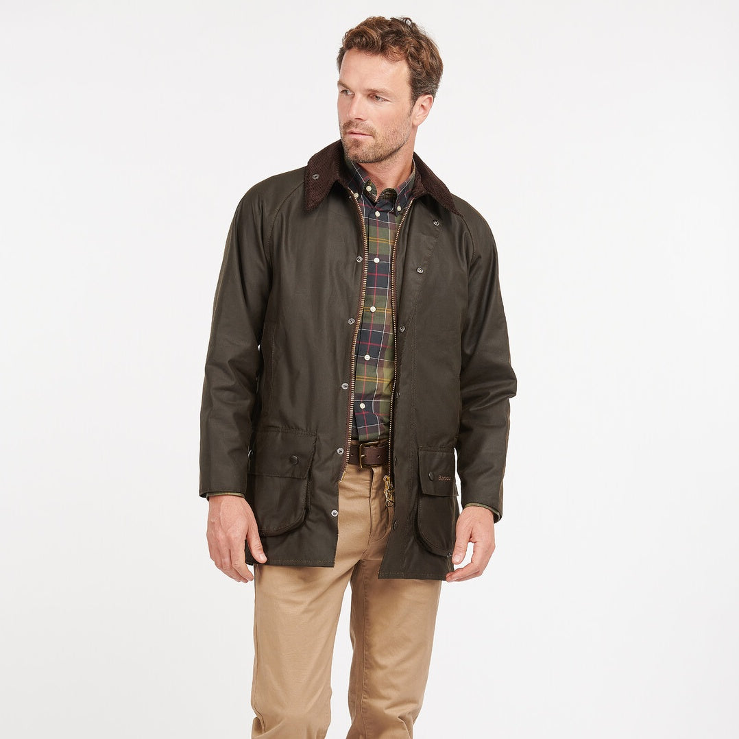 Barbour Classic Beaufort Wax Jas Donker Groen