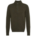 Barbour Essential Patch Half Zip Sweater Donker Groen