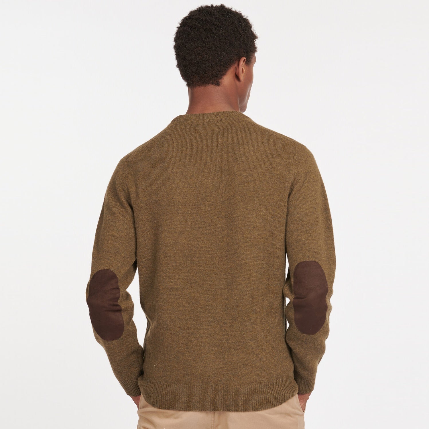 Barbour Essential Patch Sweater Donker Groen