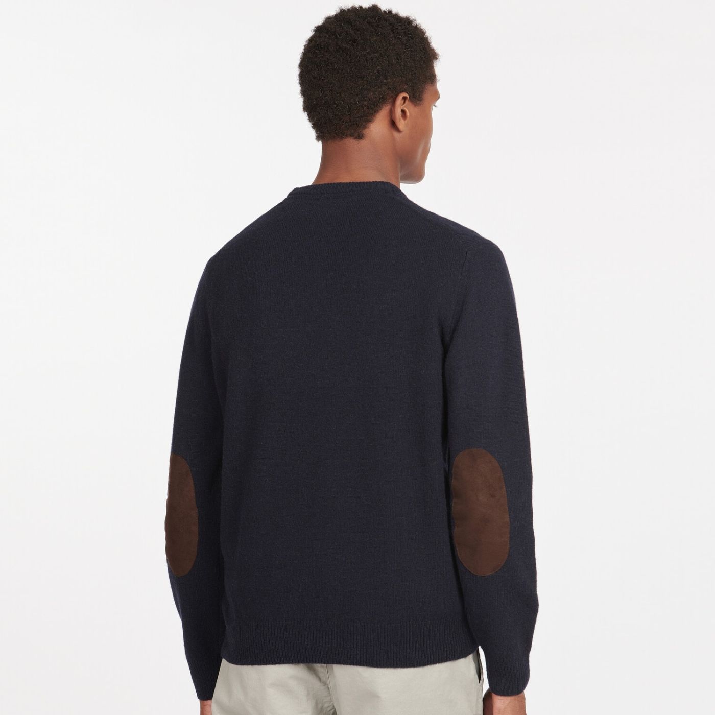 Barbour Essential Patch Sweater Navy