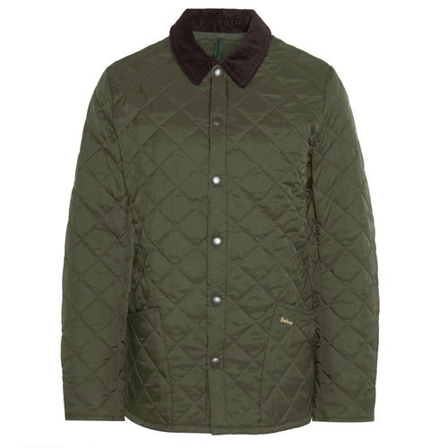 Barbour Heritage Liddesdale Quilted Jas Donker Groen