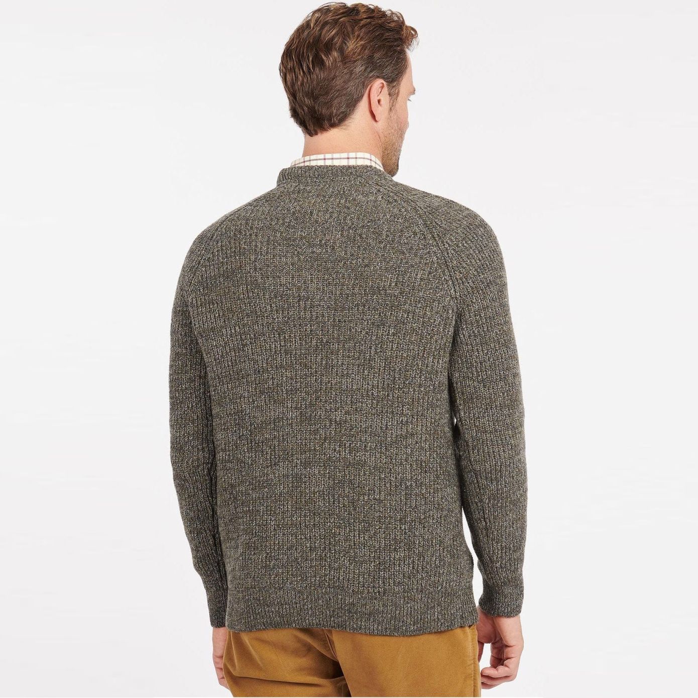 Barbour Horseford Sweater Donker Groen