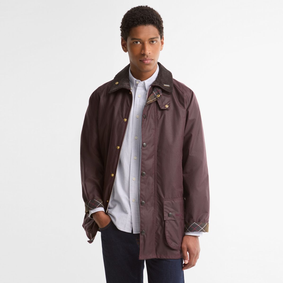 Barbour Icons Beaufort Wax Jas Bordeaux