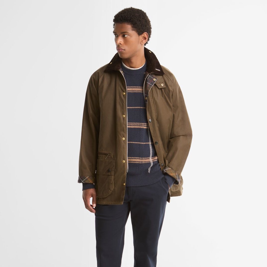Barbour Icons Beaufort Wax Jas Donker Groen