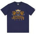 Billionaire Boys Club Embroidered Crest Logo T-shirt Navy
