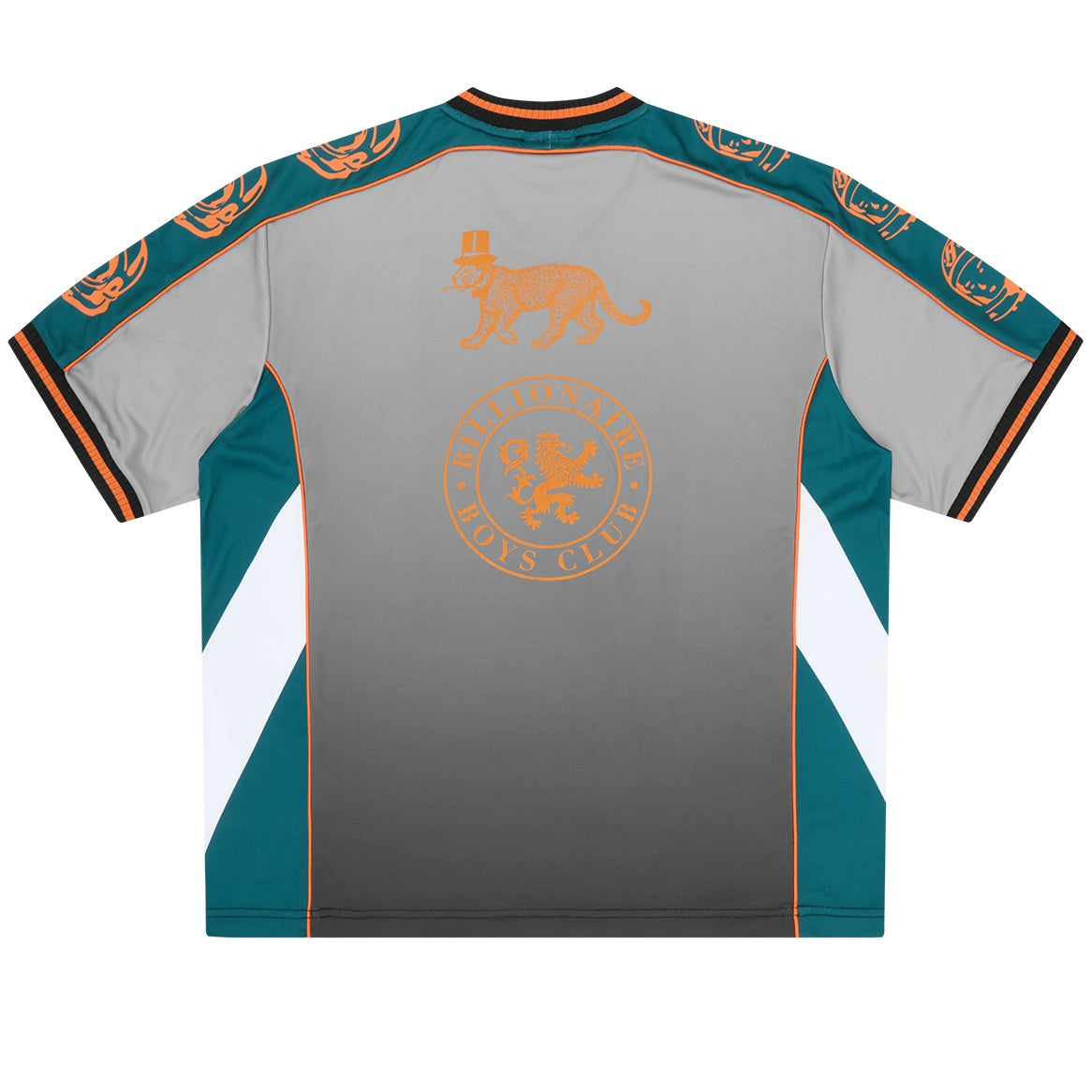 Billionaire Boys Club Panelled Football Shirt Grijs