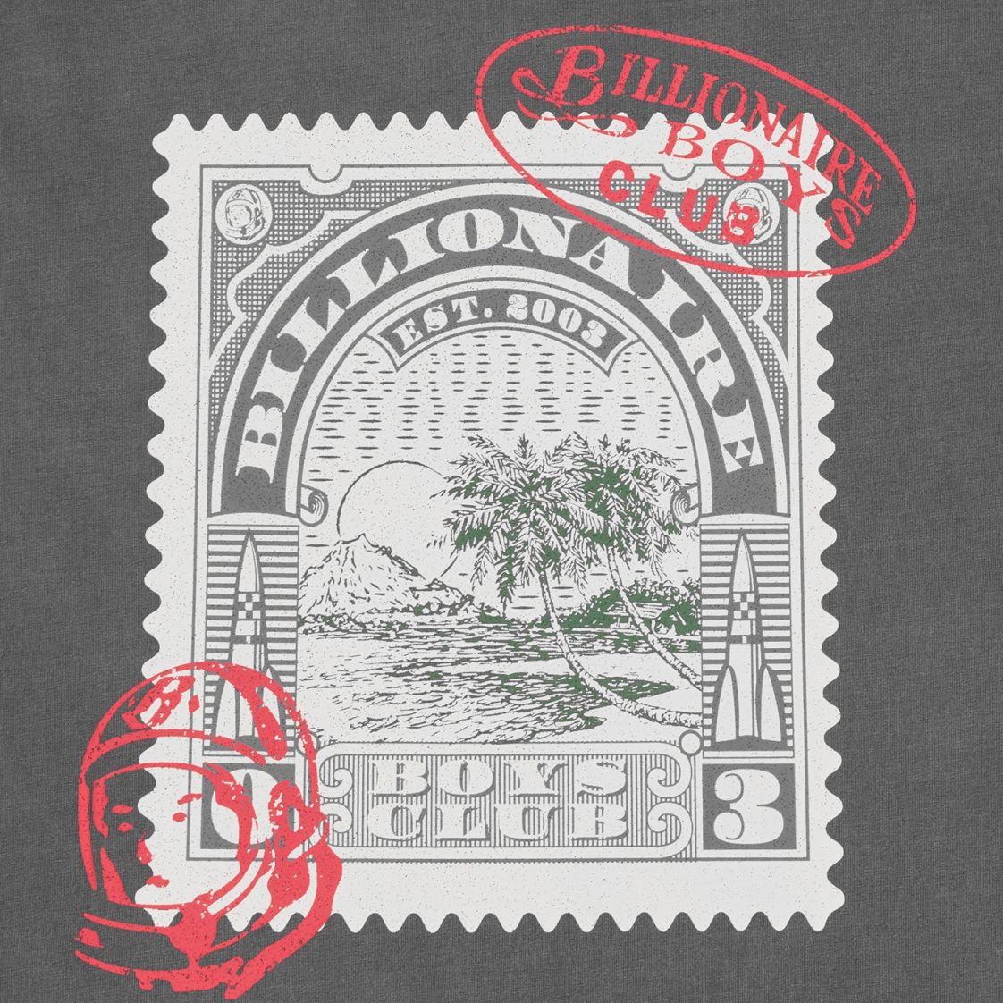 Billionaire Boys Club Stamp T-shirt Zwart