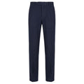 Berwich Negroni FF Linnen Chino Navy