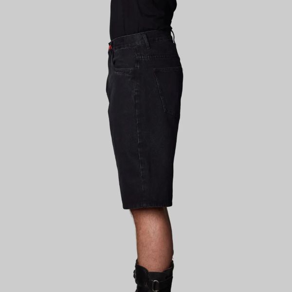 BeWider Super Loose Korte Broek Zwart