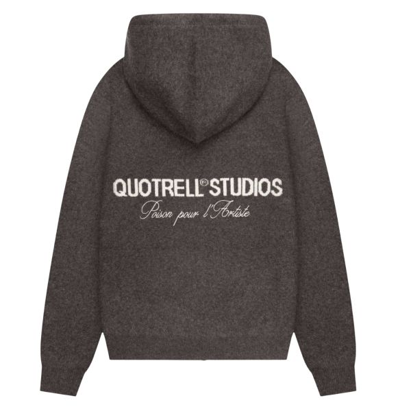 Quotrell Calvin Knitted Vest Bruin