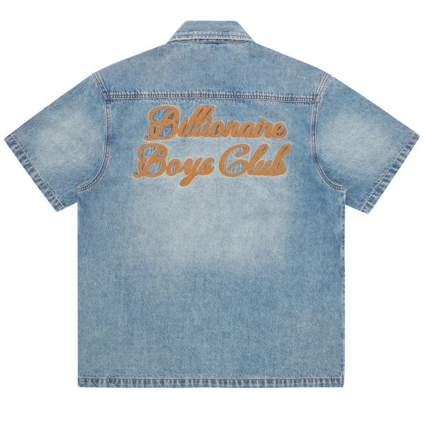 Billionaire Boys Club Astro Denim Overhemd Blauw