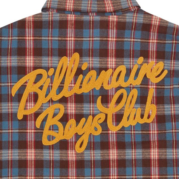 Billionaire Boys Club Check Overhemd Bruin
