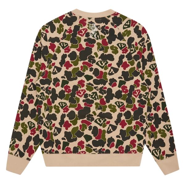 Billionaire Boys Club Duck Camo Sweater Multi Camo