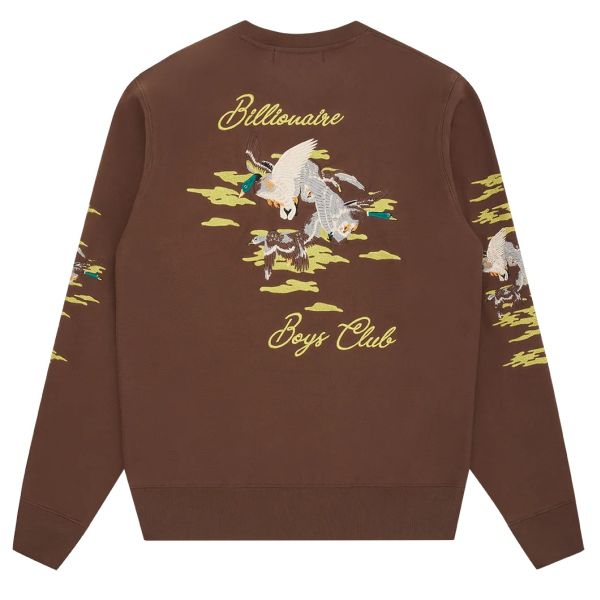 Billionaire Boys Club Duck Embroidered Sweater Bruin