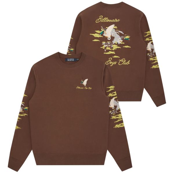 Billionaire Boys Club Duck Embroidered Sweater Bruin