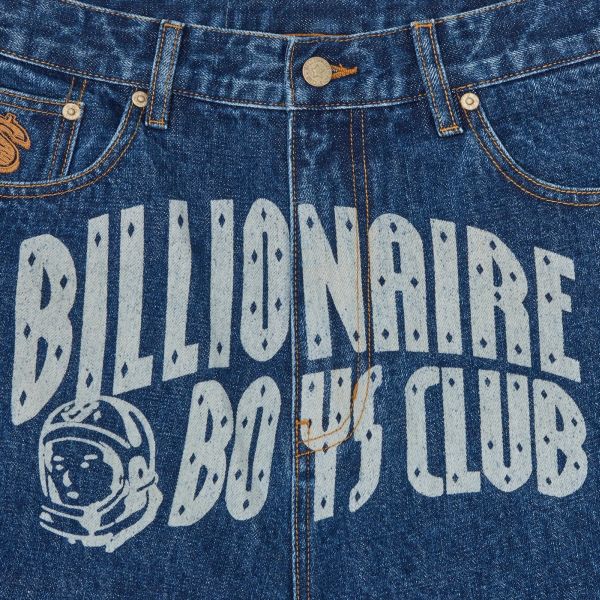Billionaire Boys Club Faded Arch Logo Korte Broek Blauw