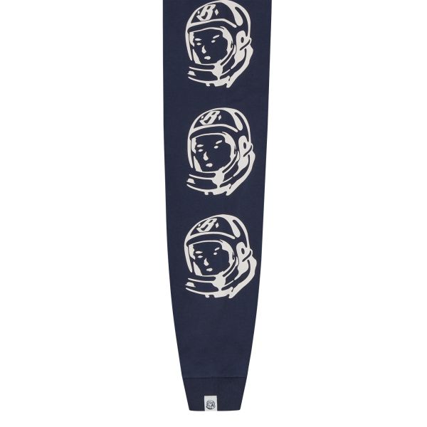 Billionaire Boys Club Global Regatta Multi Print Longsleeve T-shirt Navy