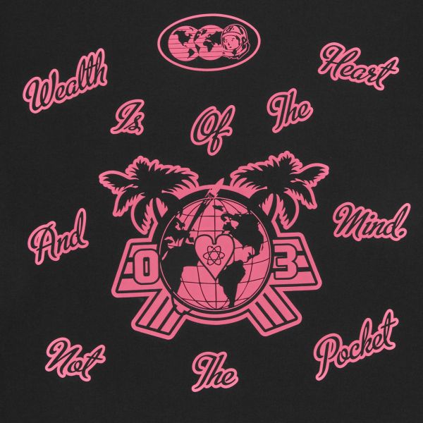Billionaire Boys Club Global Regatta Multi Print Longsleeve T-shirt Zwart