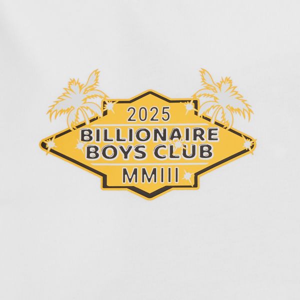 Billionaire Boys Club Multi Graphic Longsleeve T-shirt Wit