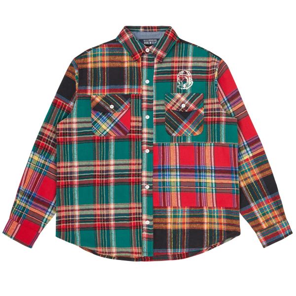 Billionaire Boys Club Patchwork Check Overhemd Meerkleurig