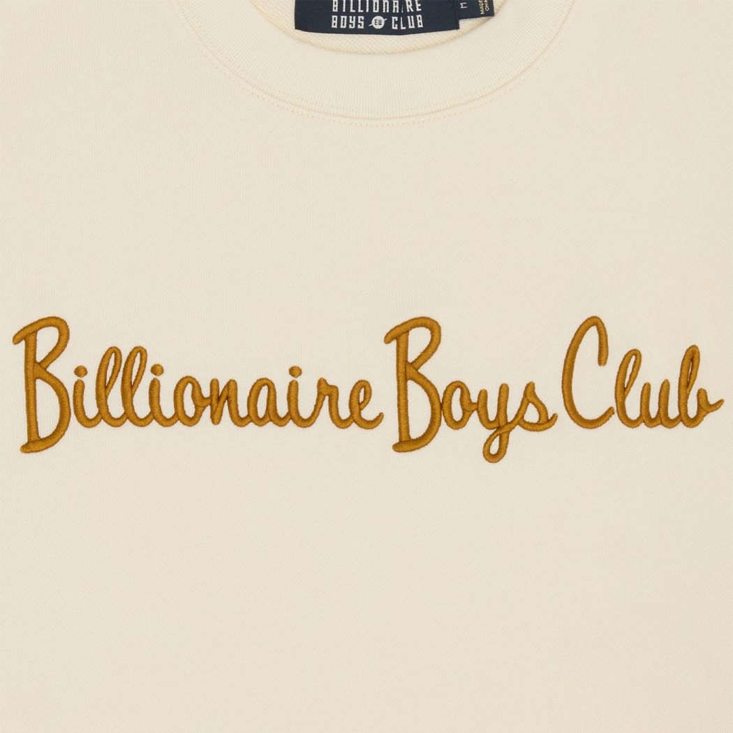 Billionaire Boys Club Signature Sweater Off White