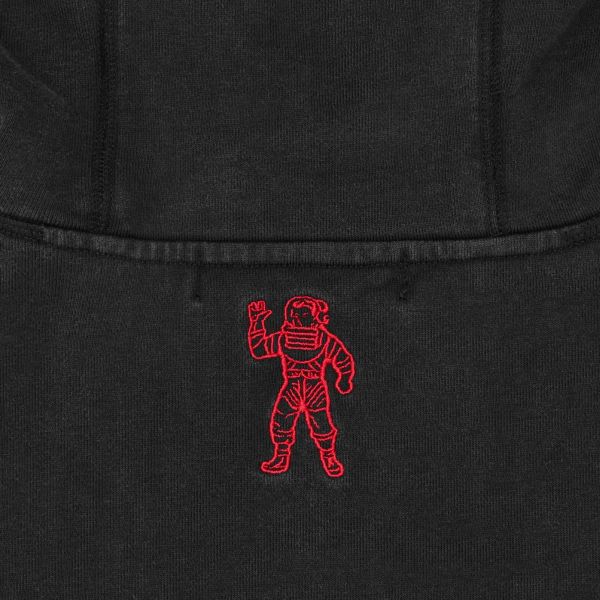 Billionaire Boys Club Small Arch Logo Oversized Hoodie Zwart