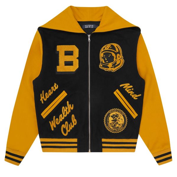 Billionaire Boys Club World College Cheerleader Vest Zwart/Geel