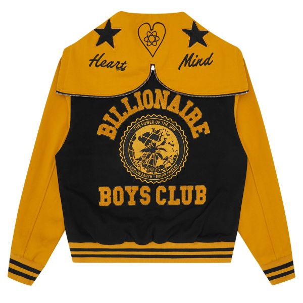 Billionaire Boys Club World College Cheerleader Vest Zwart/Geel